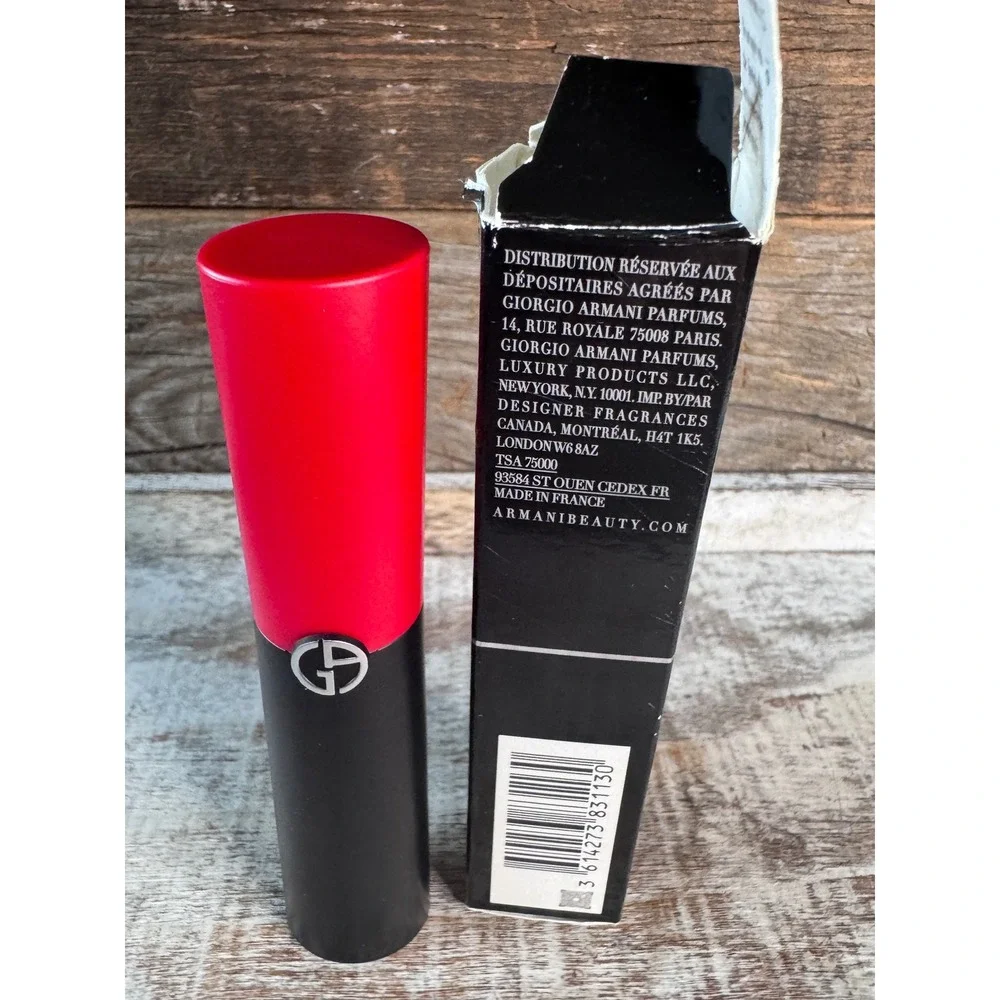 Giorgio Armani Lip Power Matte | 112 Stylish | Luxury NIB Damaged Box | MSRP $45